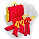 French Linen Golden Retriever Bite Training Set (7 Dog Items)