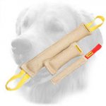 Jute Golden Retriever Bite Training Set for Effective Training (3 Dog Items)