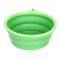 Spring-Hooked Foldable Dog Bowl