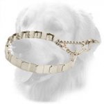 24 Inch Neck Tech Stainless Steel Prong Collar for Obedience Training