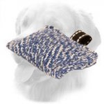 Pocket Size French Linen Golden Retriever Bite Tug