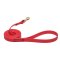 Red Waterproof Golden Retriever Leash Made of Biothane