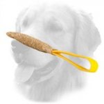 Jute Golden Retriever Bite Tug with Handle