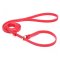 Durable Red Biothane Golden Retriever Leash and Collar Combo