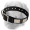 Exclusive Nylon Collar Decorated With Vintage Plates