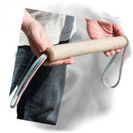 Strong Jute Golden Retriever Bite Roll for Puppy Training