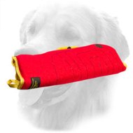 Ambidextrous French Linen Golden Retriever Bite Sleeve