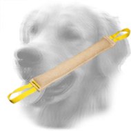 Long Jute Golden Retriever Bite Tug for Bite Skills Developing