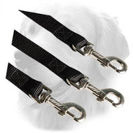 Triple Nylon Golden Retriever Coupler for Walking 3 Dogs