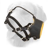 Snout Shot Leather Muzzle with Nappa Padding