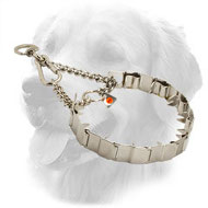 Stainless Steel Neck Tech Pinch Prong Collar for Dog Training