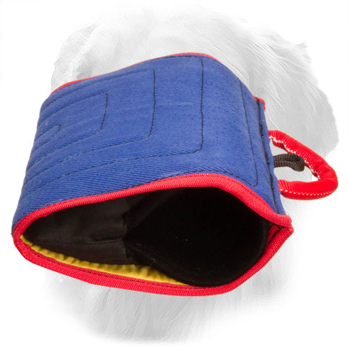 French Linen Golden Retriever Bite Builder for Dog Training