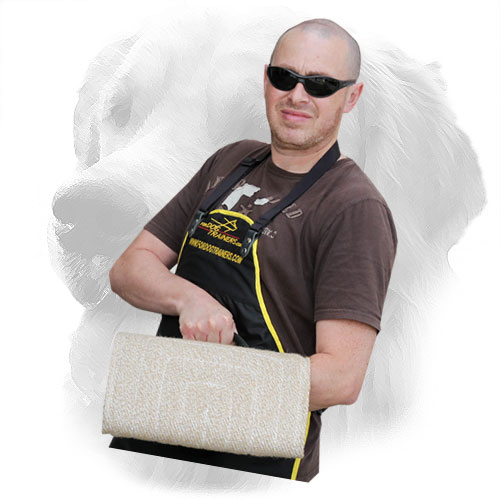 Super Strong Golden Retriever Bite Builder for Advanced Dog Training