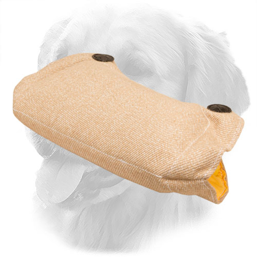 Jute Golden Retriever Bite Builder for Training of Puppies and Young Dogs