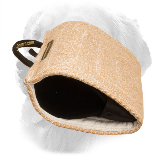 Jute Golden Retriever Bite Builder