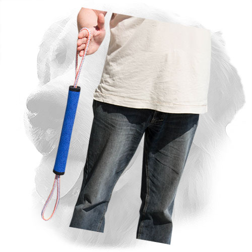 French Linen Golden Retriever Bite Roll for Puppy Training