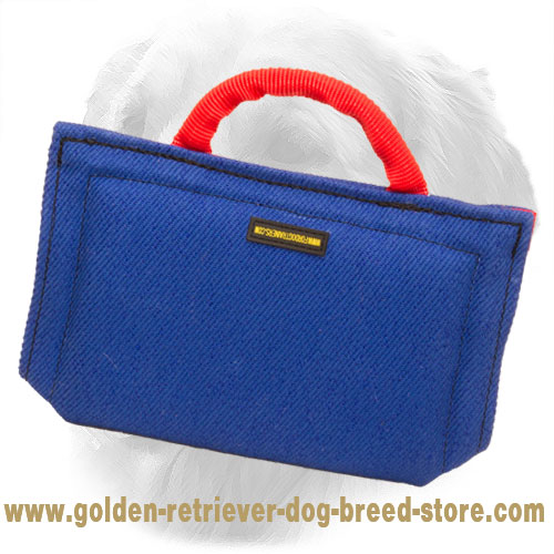 Golden Retriever Bite Sleeve with Comfortable Handle