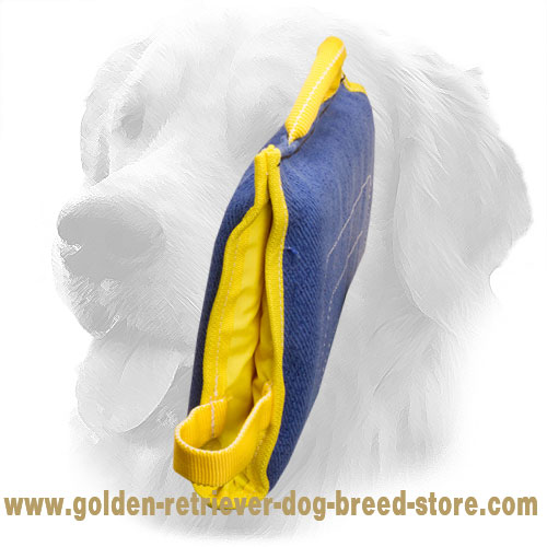 Golden Retriever Bite Sleeve with Comfy Handles