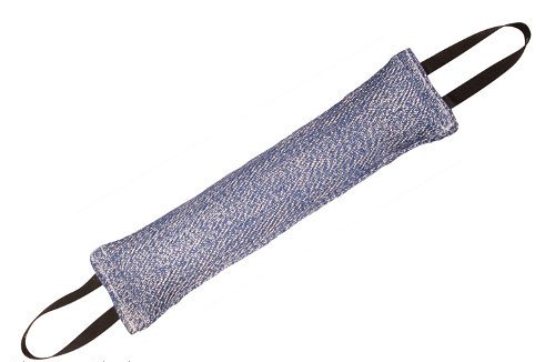 French Linen Golden Retriever Bite Tug