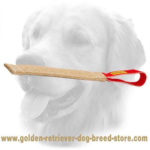 Jute Golden Retriever Bite Tug for Bite Work