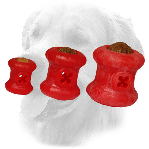 Safe in Use Rubber Golden Retriever Toy