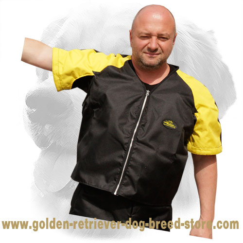 Nylon Scratch Jacket with Removable Sleeves