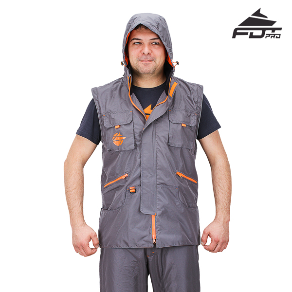 Professional Design Dog Trainer Jacket of Top Quality Materials