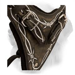 Leather Harness for Stylish Dogs