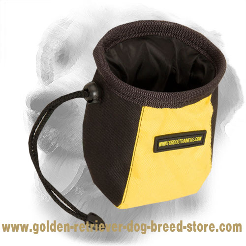 "Fast Reward" Nylon Treat Bag for Golden Retriever Dry Food - Click Image to Close