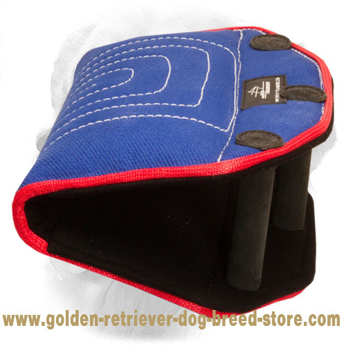 French Linen Golden Retriever Bite Builder for Dog Training