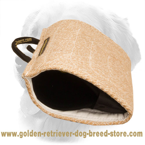 Comfortable in Use Jute Golden Retriever Bite Builder