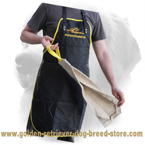 Jute Golden Retriever Bite Rag for Prey Drive Training