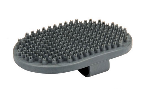 Soft Grip Rubber Grooming Brush - Click Image to Close