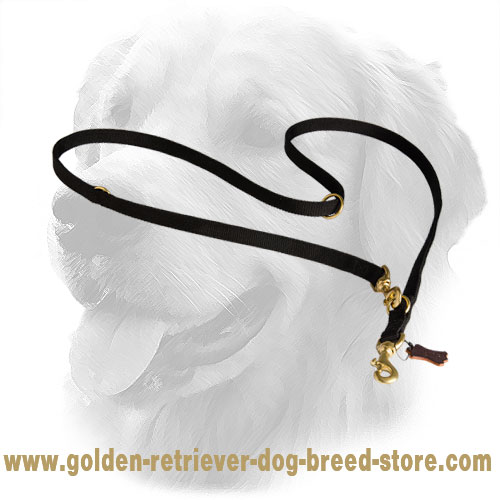 Golden Retriever Nylon Leash Multifunctional