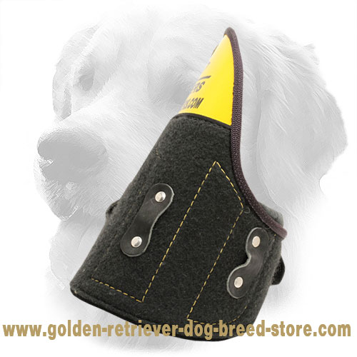 "True Shield" Shoulder Protector for Golden Retriever Bite Sleeves