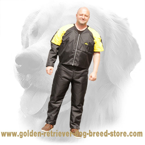Protection Nylon Scratch Jacket for Golden Retriever Training