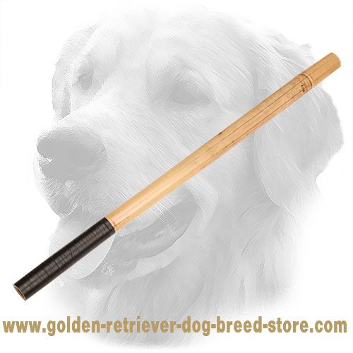 Bamboo Golden Retriever Training Stick [TEB1046 Bamboo Stick