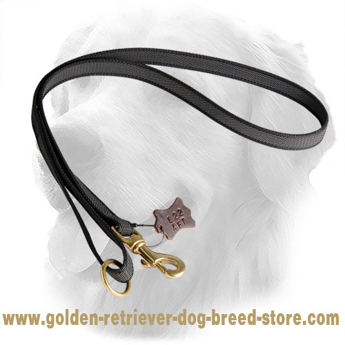Golden Retriever Leash with Solid Snap Hook