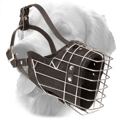 Leather Muzzle with New Ergonomic Design